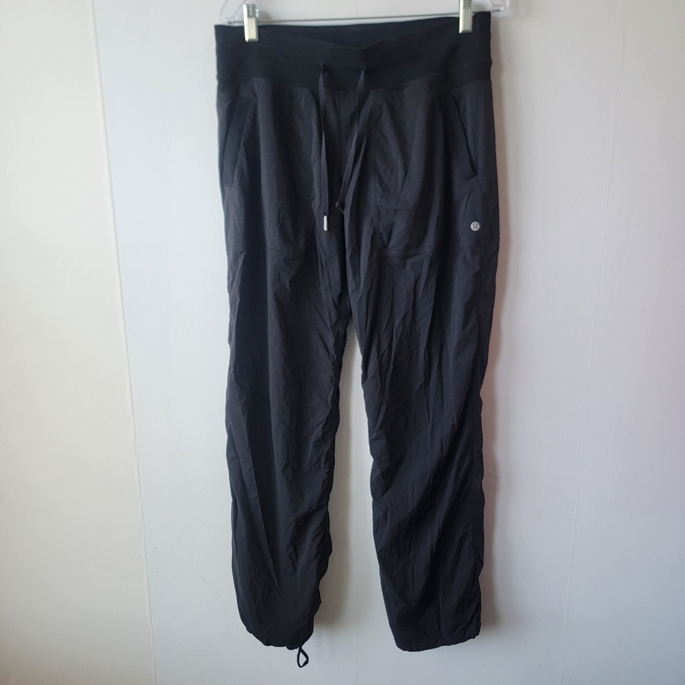 lululemon women's dance studio mid rise pant size 10R performance gym